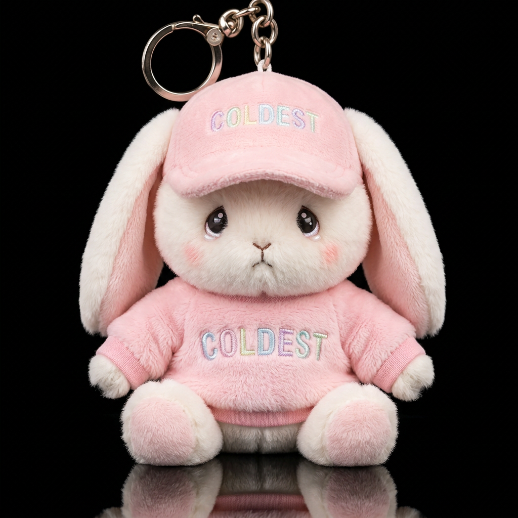 Hippity hop bunny water bottle design