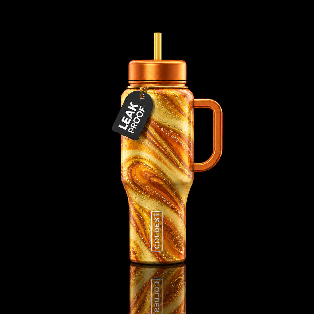 Sunshiny day water bottle design