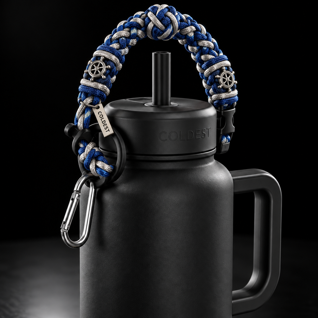 Nautical dream water bottle design