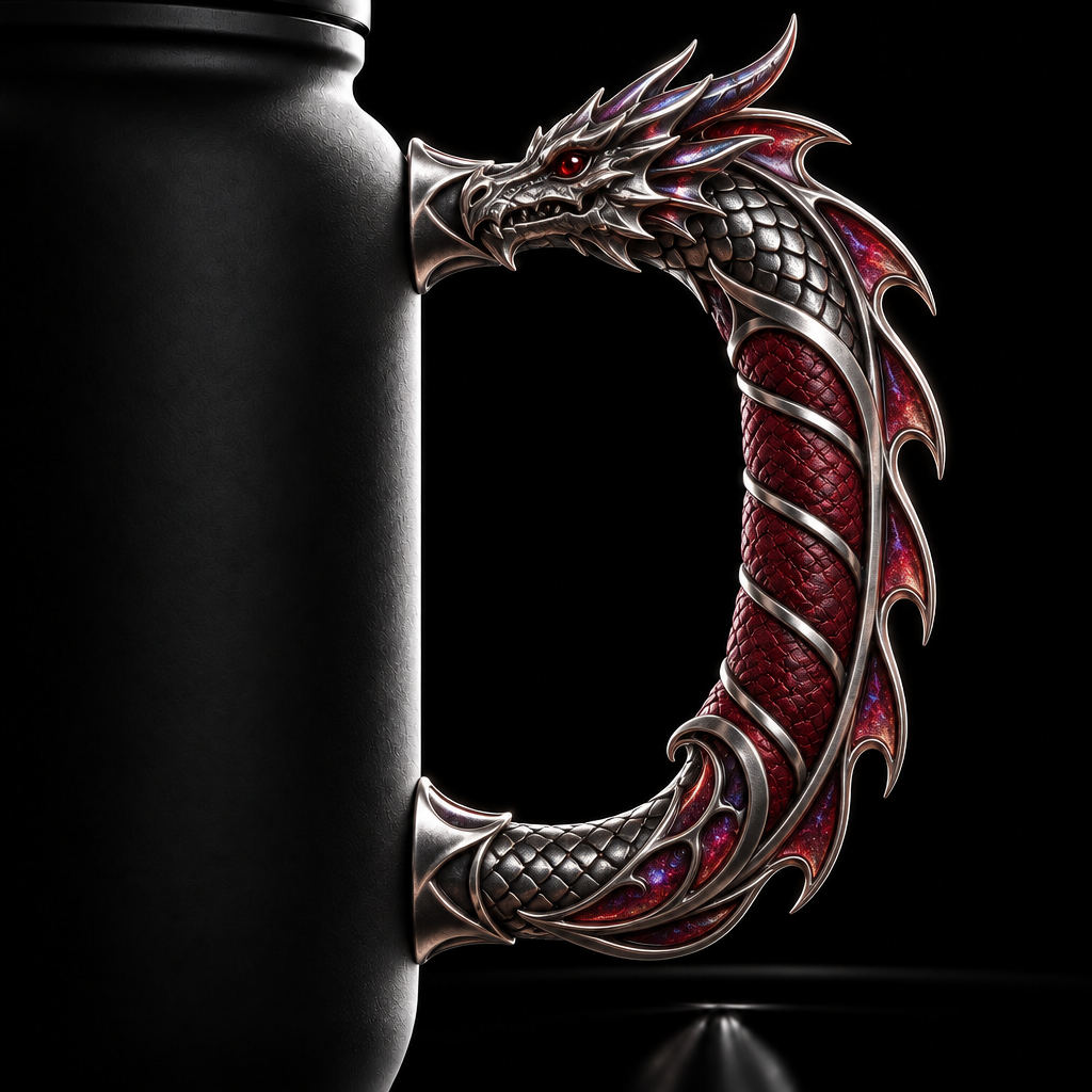 Shimmer water bottle design
