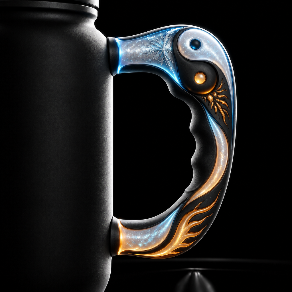 Mix up water bottle design