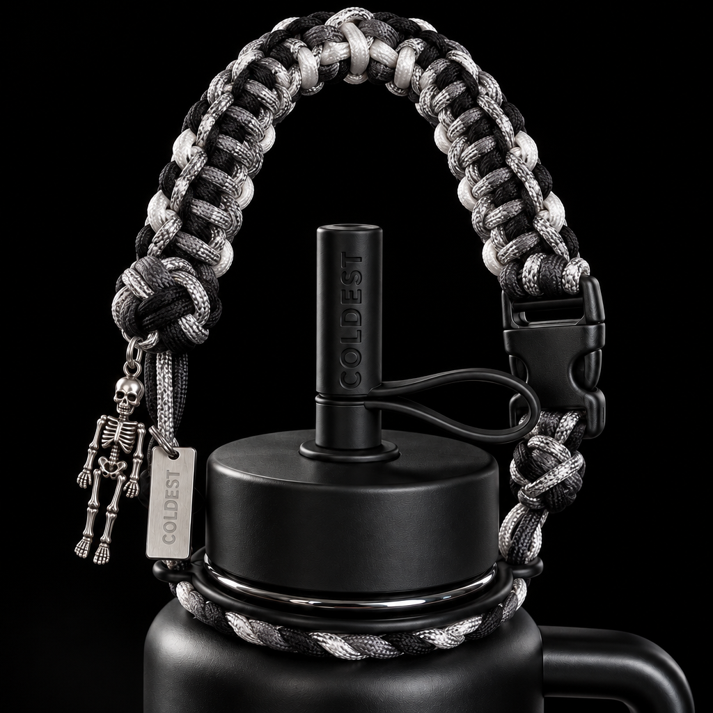 Death do us part water bottle design
