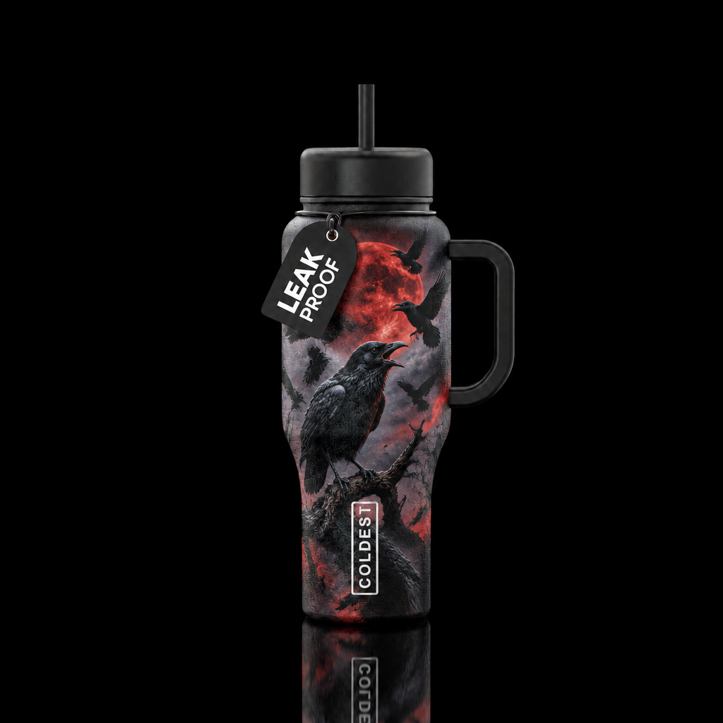 Bloody Mdr water bottle design