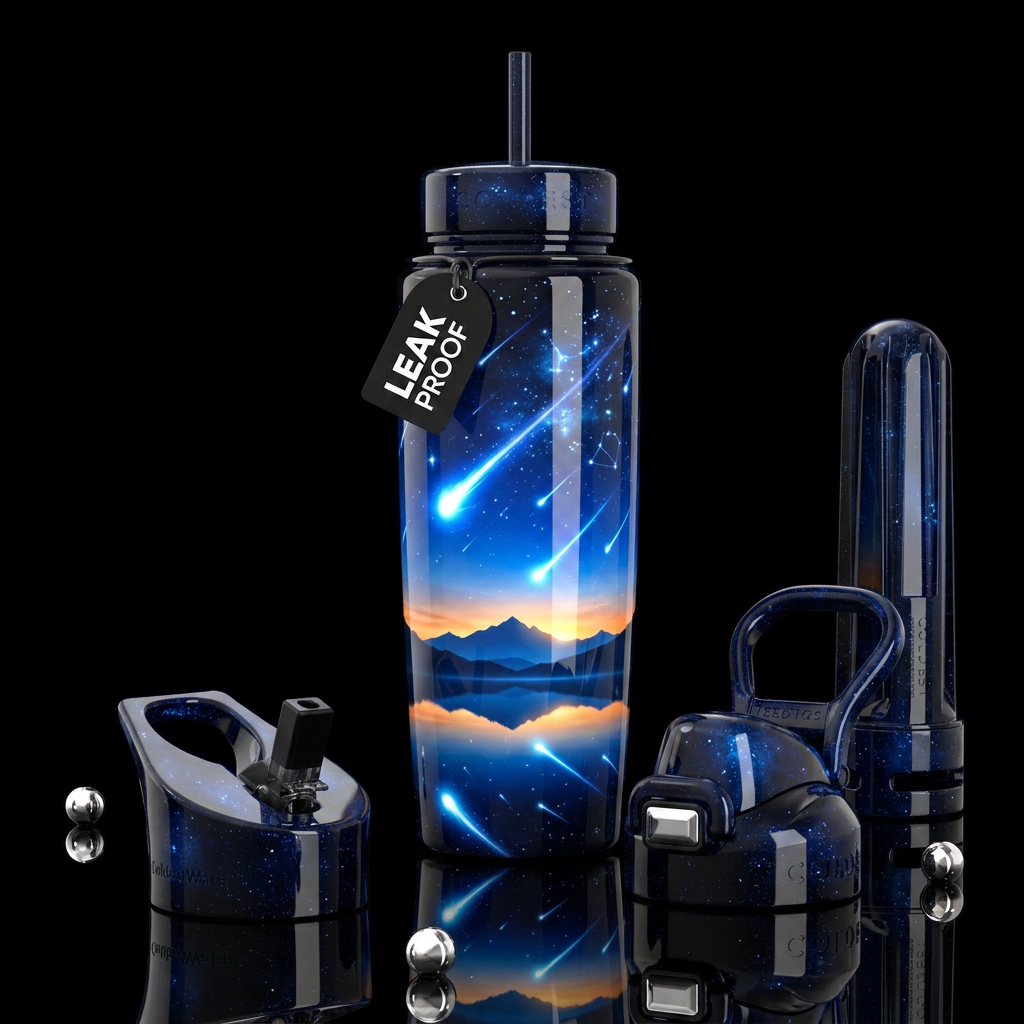 Lumi-Glow water bottle design