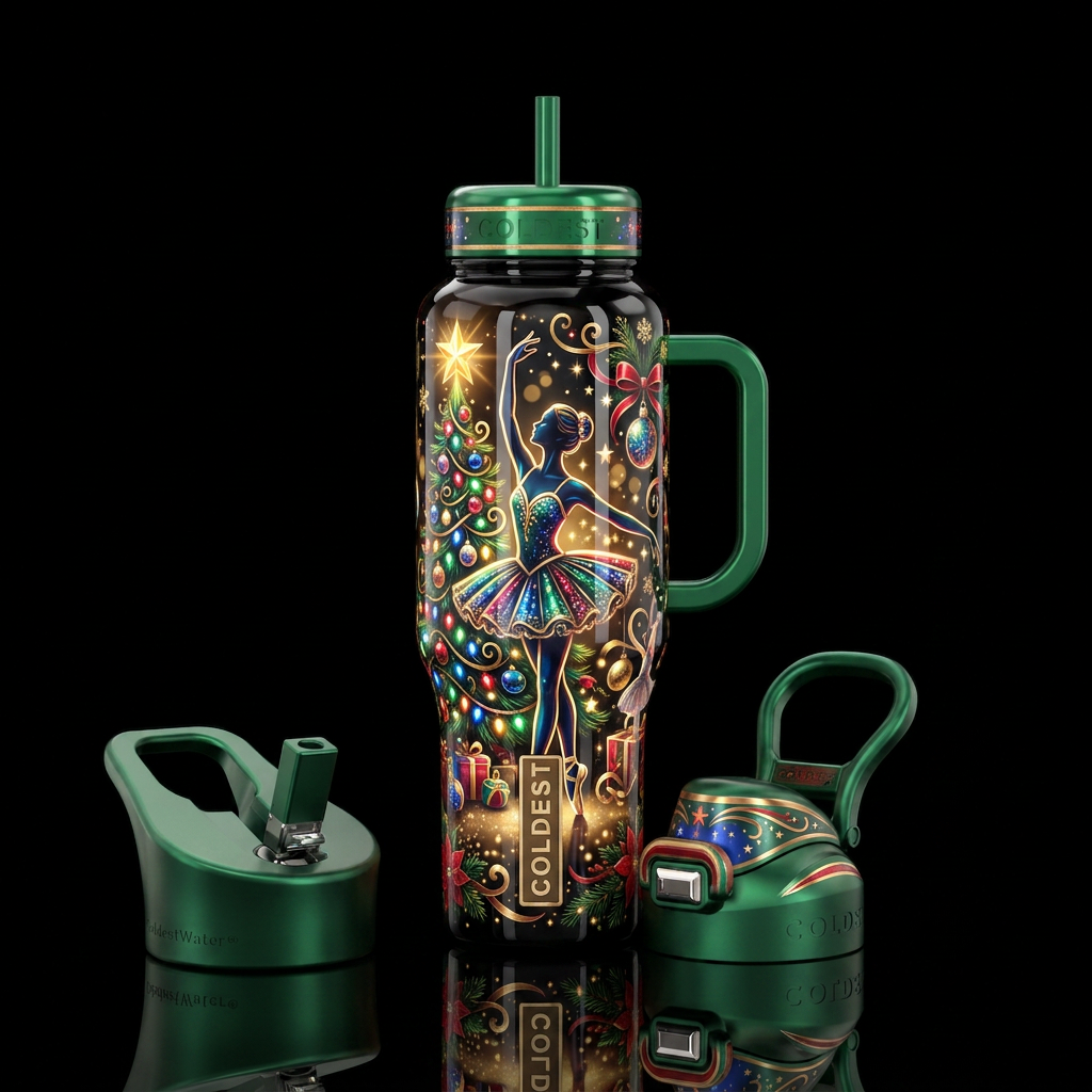 Tiny Dancer water bottle design