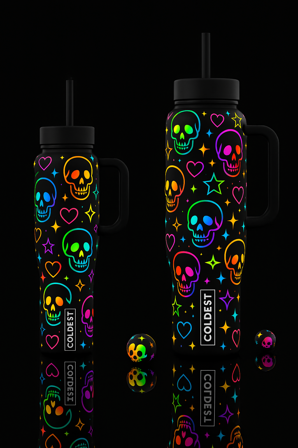 Neon 11 water bottle design