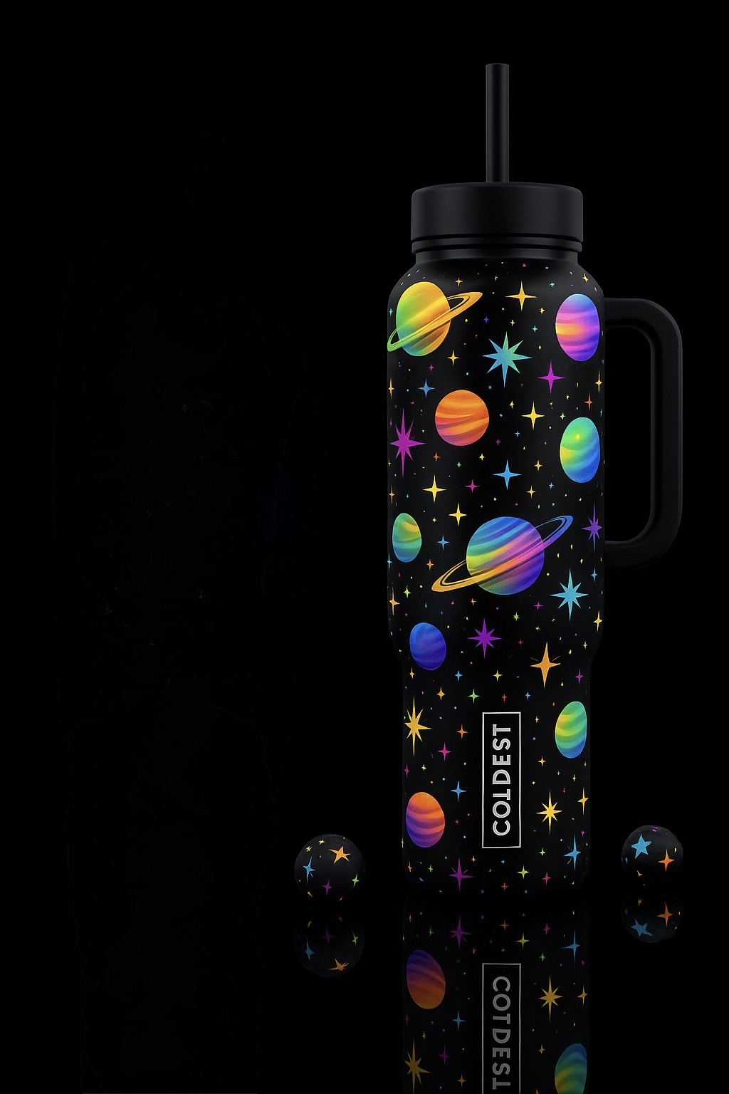 Neon 9 water bottle design
