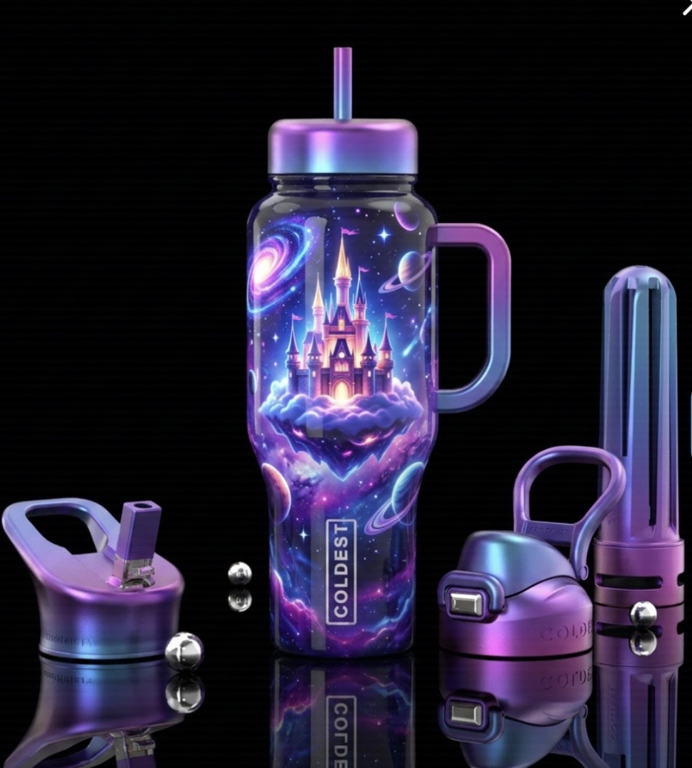 Celestial Kingdom water bottle design