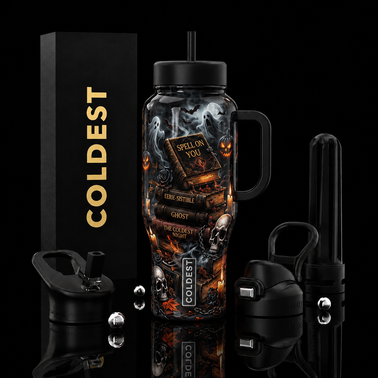 Ghost Stories: The Coldest Collection water bottle design