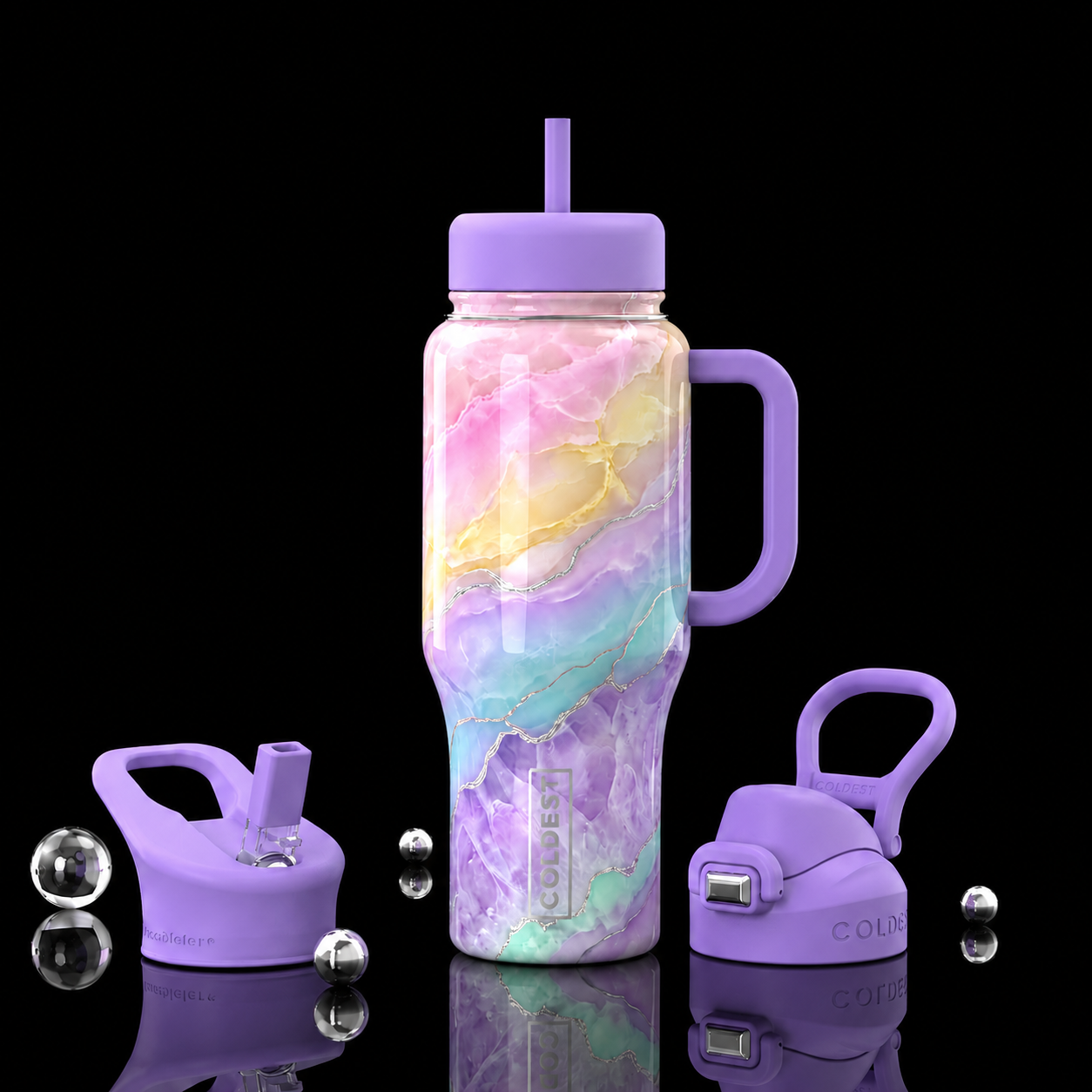 Spring Dream Elixir water bottle design
