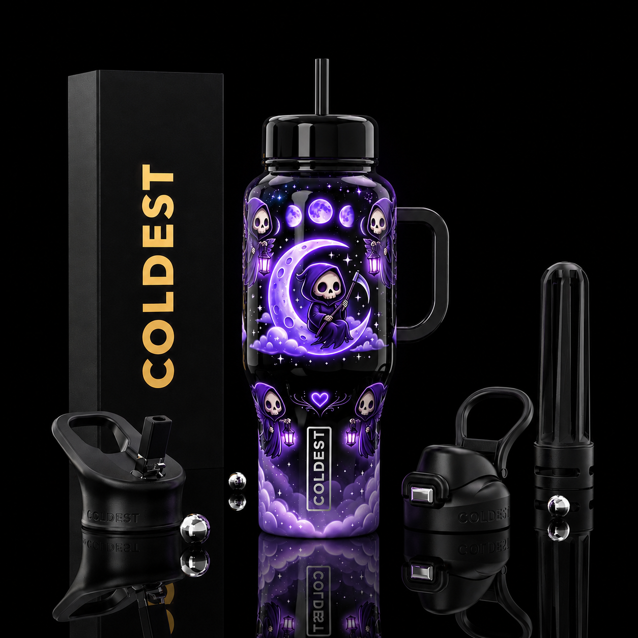 Grimitless 3 water bottle design