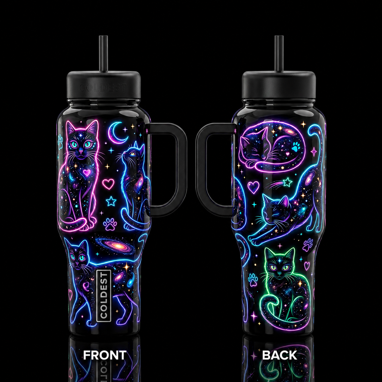 Purralaxy 2 water bottle design