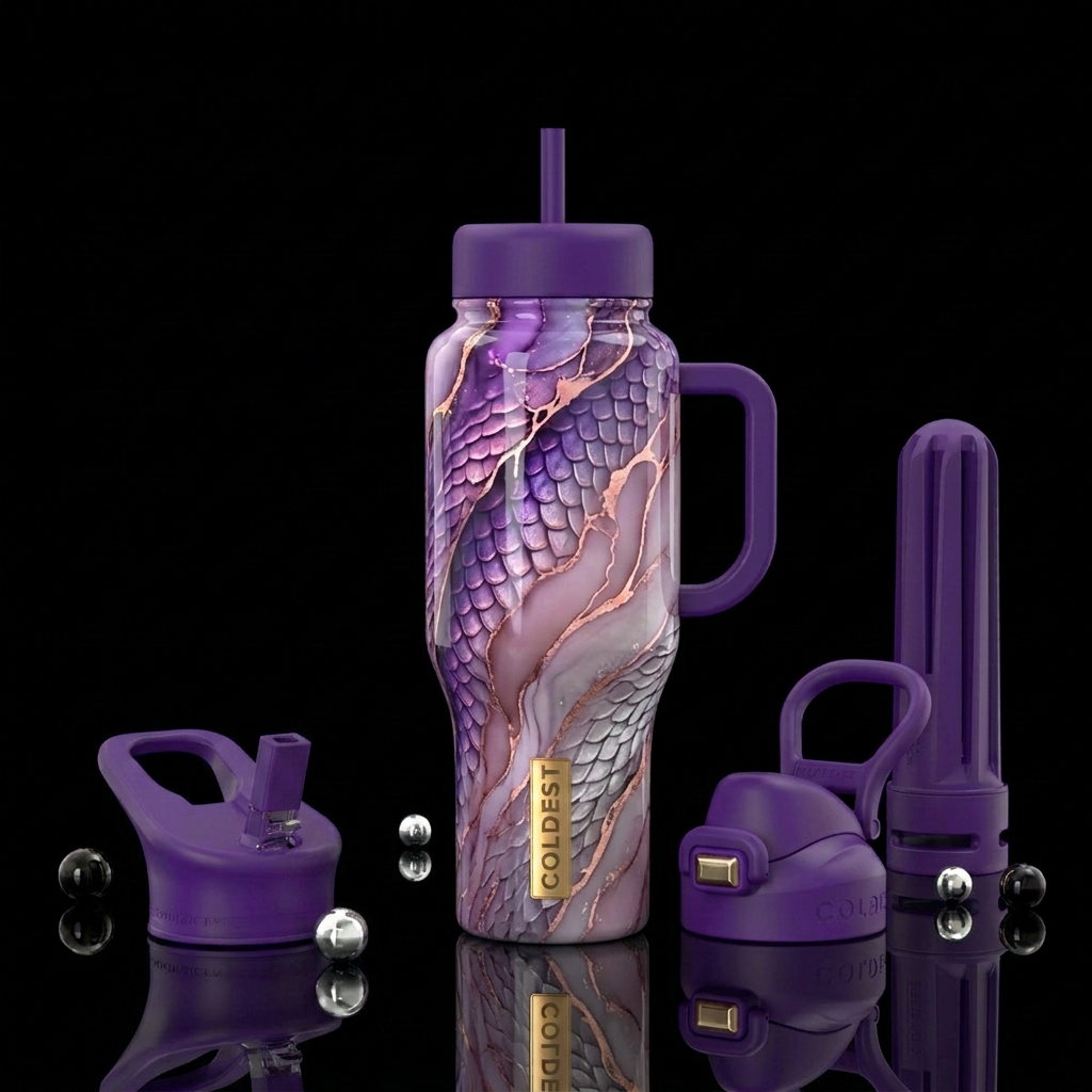 Dragon Soul Elixir water bottle design