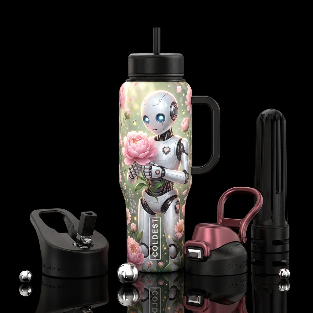 Botiful Garden water bottle design