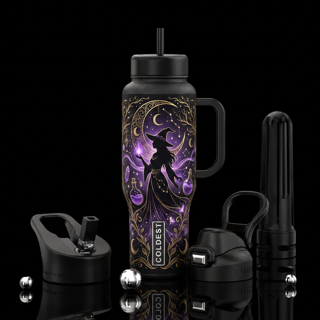 Moonspell Enchantress water bottle design