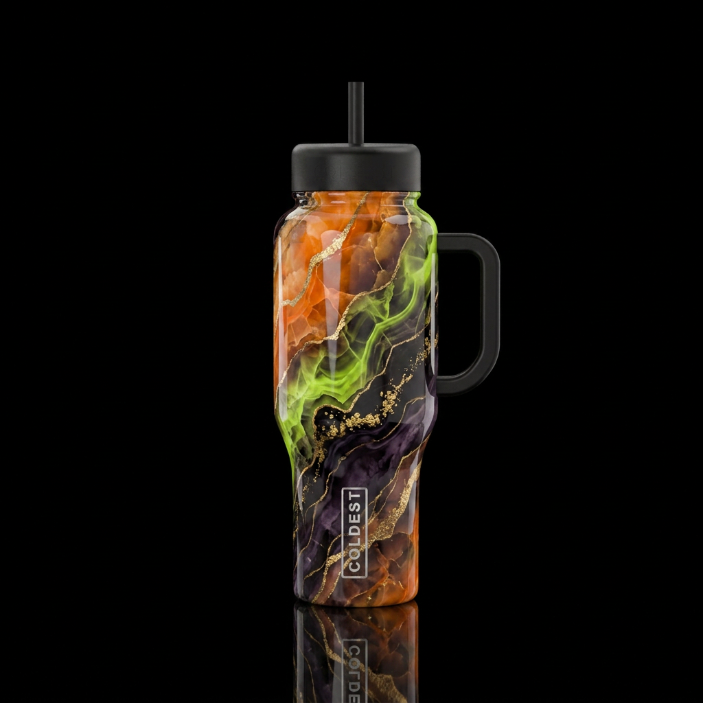 Wicked Harvest Elixir water bottle design