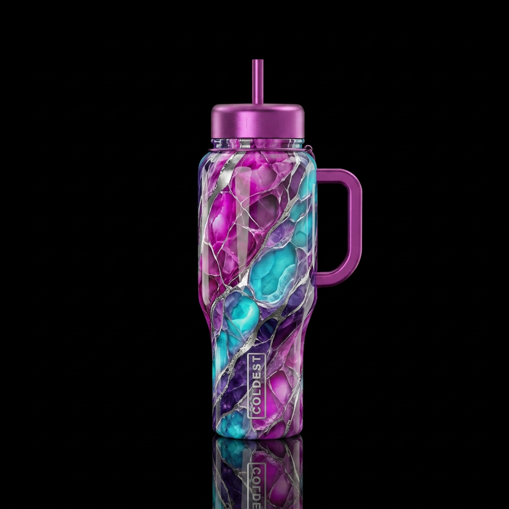 Fractured Fantasy Elixir water bottle design