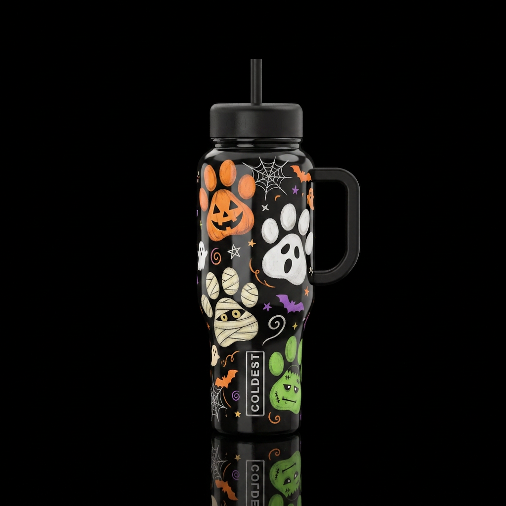 Pawster mash water bottle design