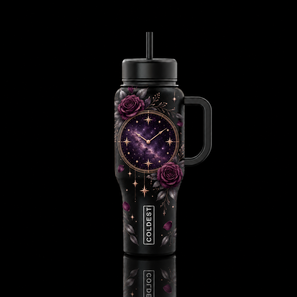 A moment in time water bottle design