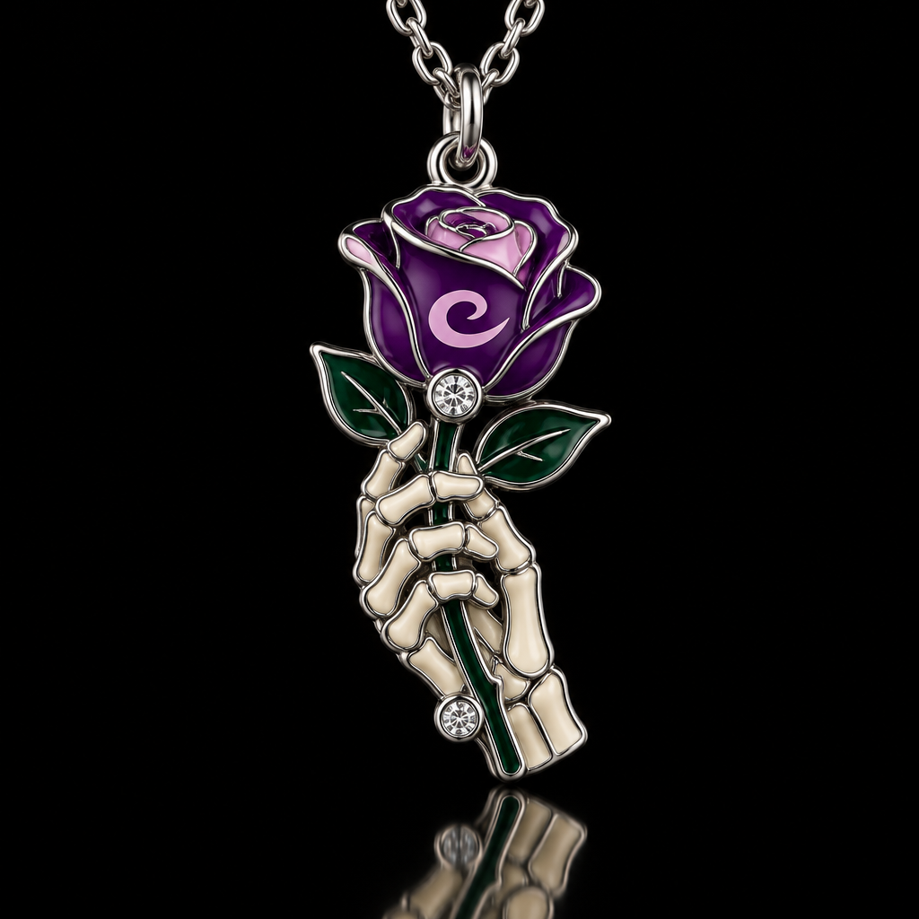 Deadly rose water bottle design