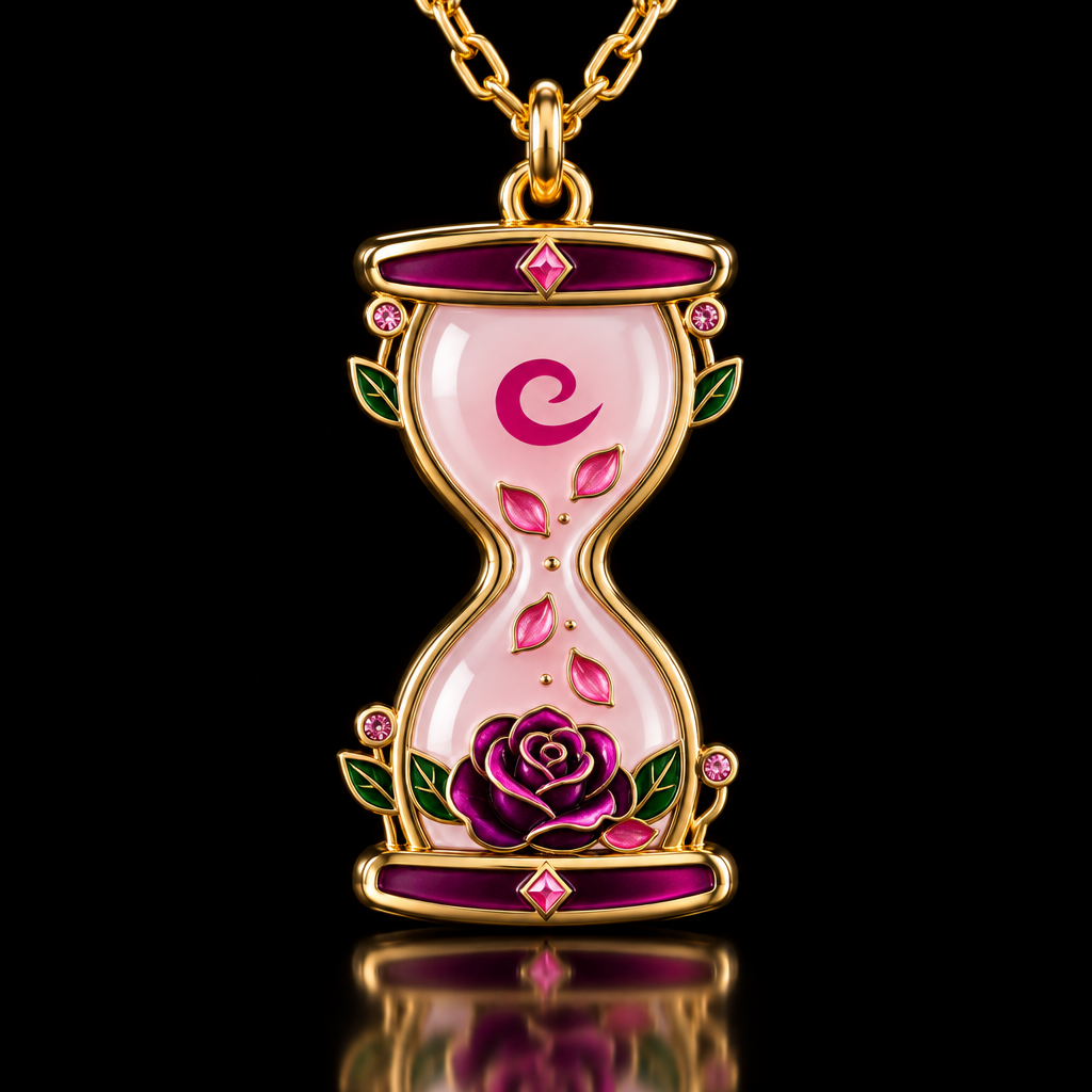Once Upon an Enchanted Rose water bottle design