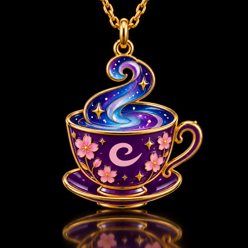Tea time magic water bottle design