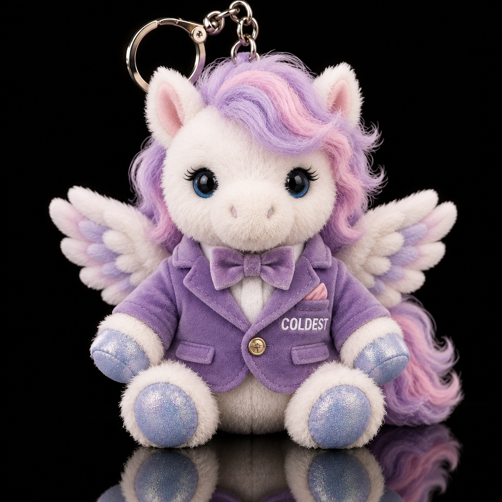 Peggie the Pegasus water bottle design