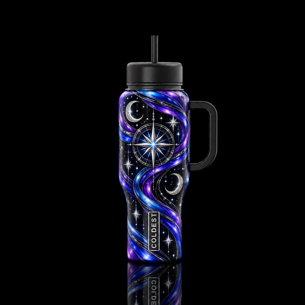 Fatefully Entwined water bottle design