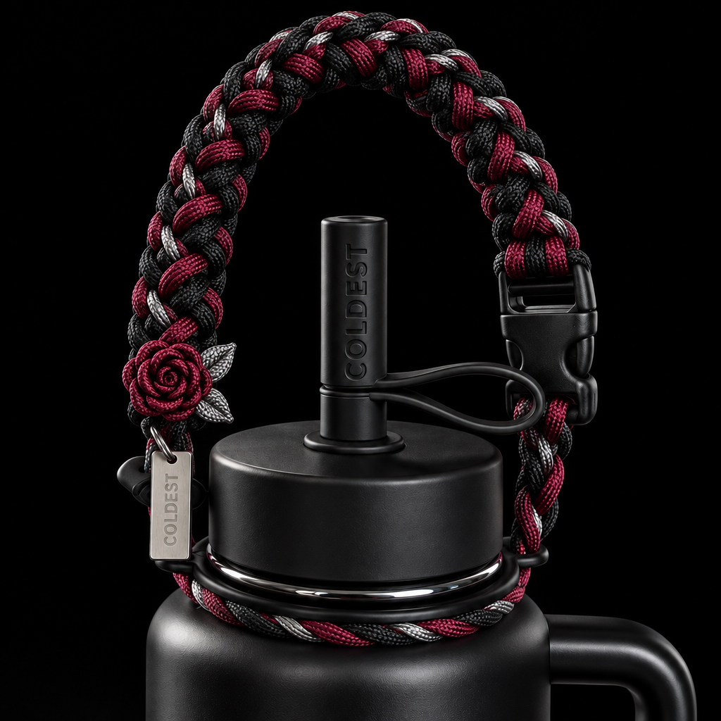 Web of Desire water bottle design