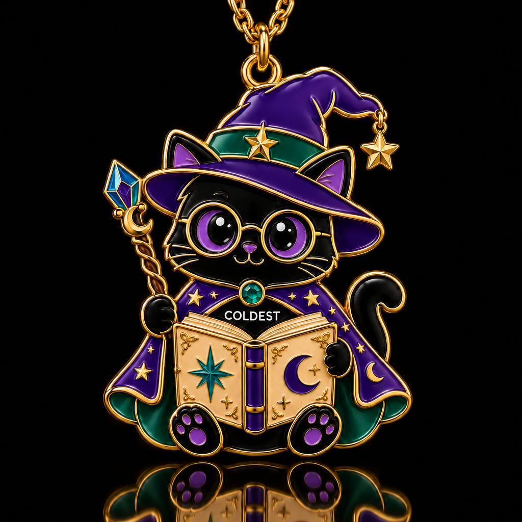 Purrfessor Pawsworth water bottle design