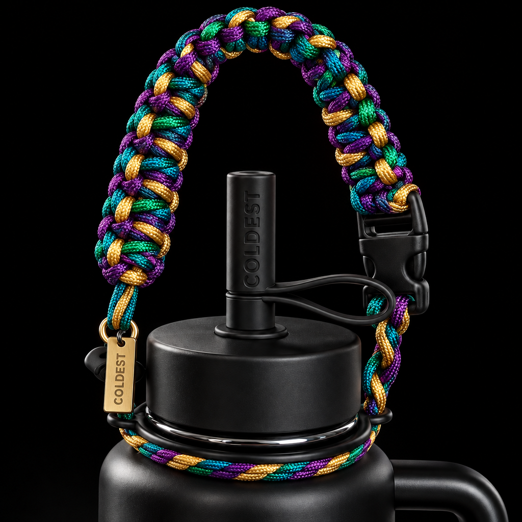Arcane spellbook water bottle design