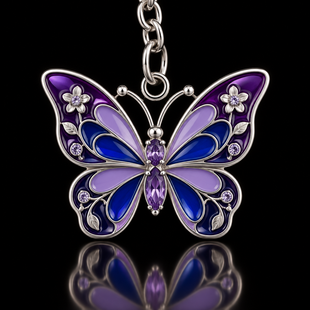 Butterfly water bottle design
