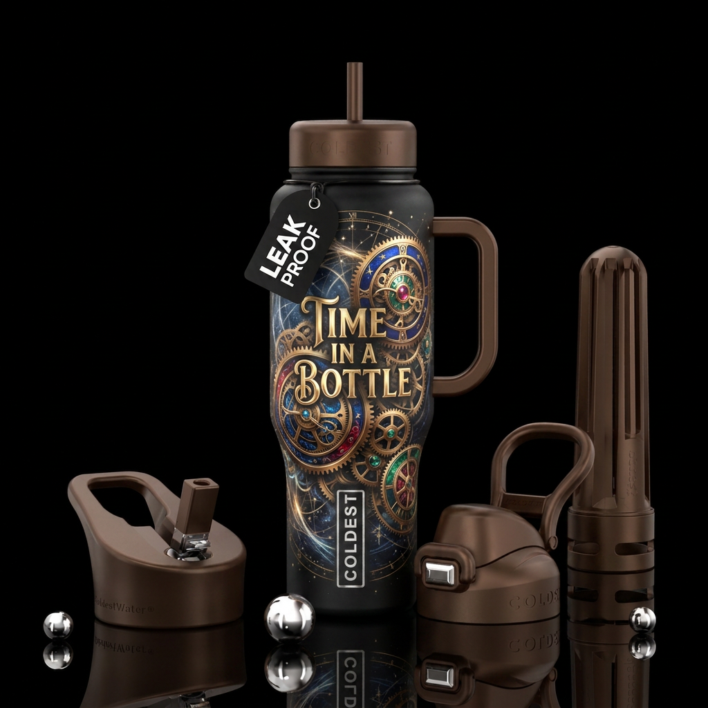 Time in a Bottle water bottle design