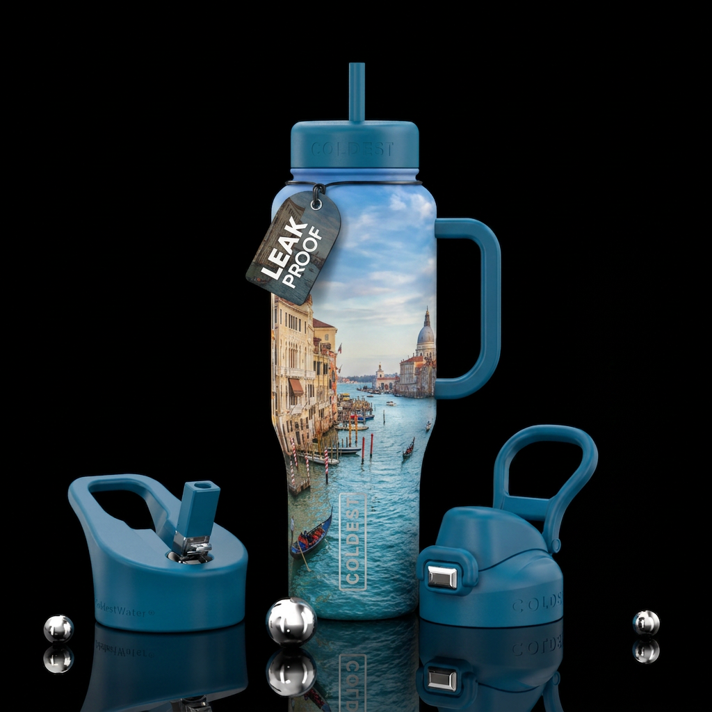 The Grand Canal, Venice water bottle design