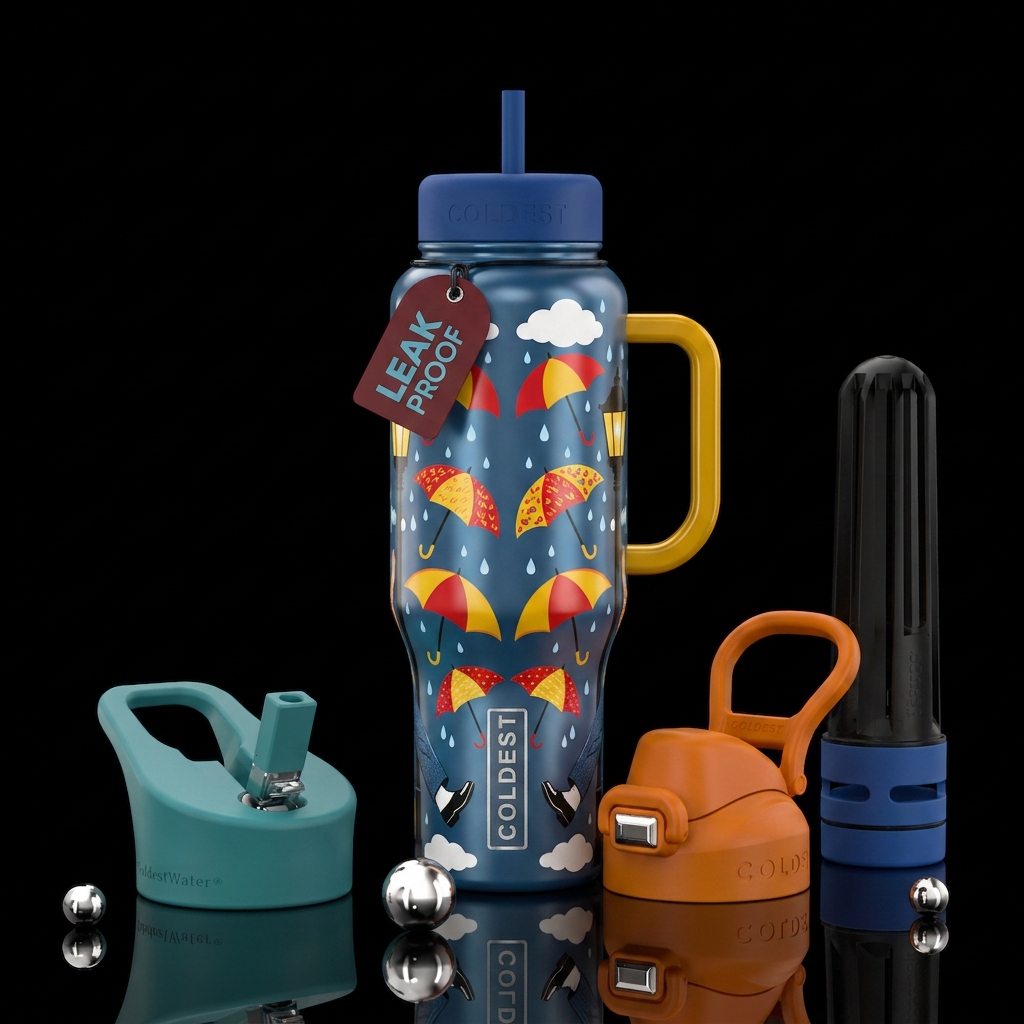 Singin' In The Rain water bottle design
