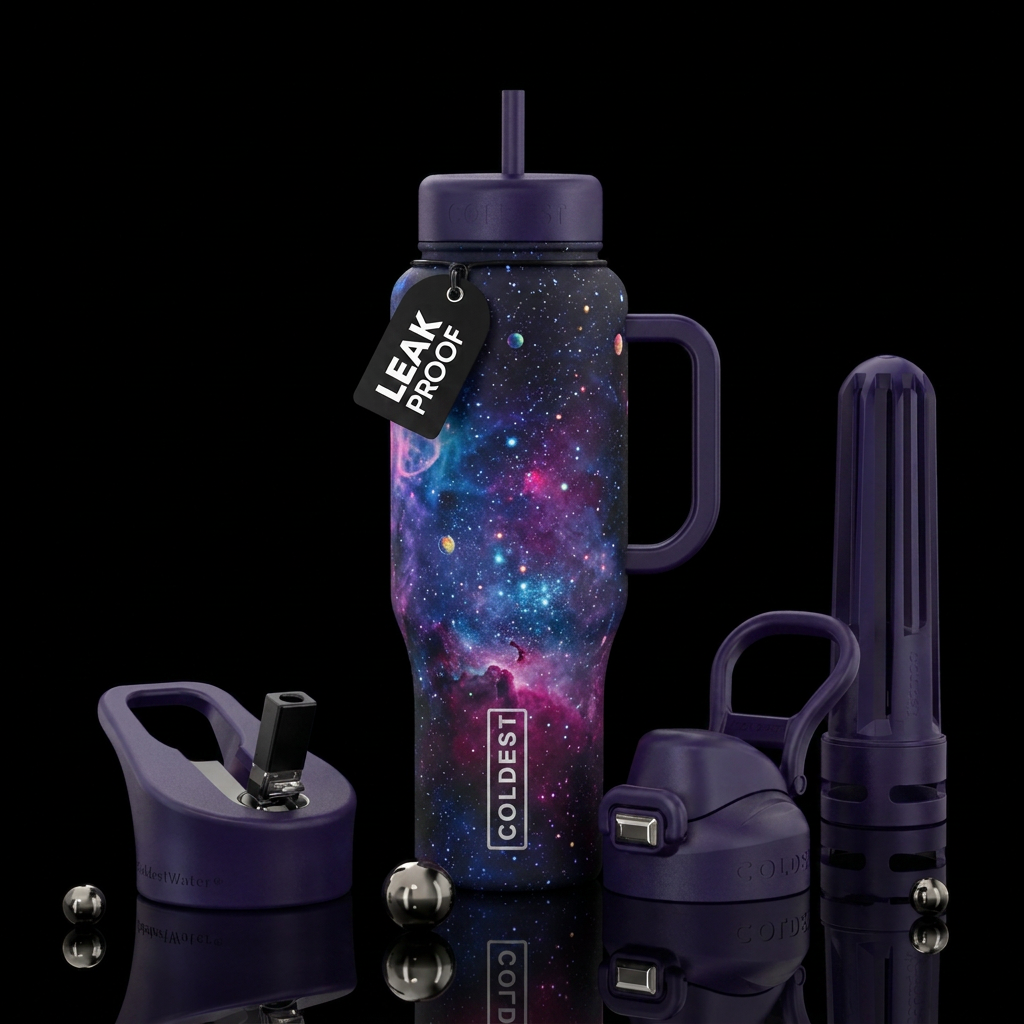 Night Magic water bottle design