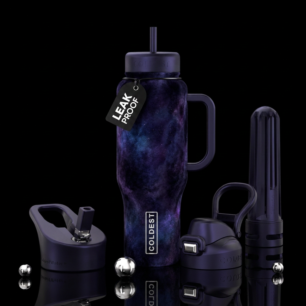 Velvet Night water bottle design