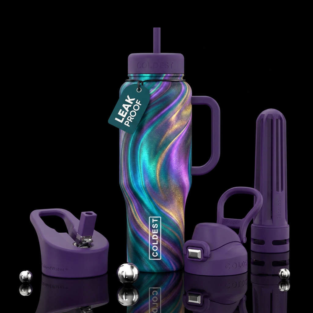 Pure Bliss water bottle design