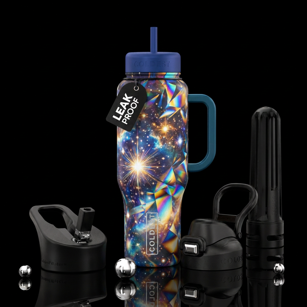 Infinite Radiance water bottle design