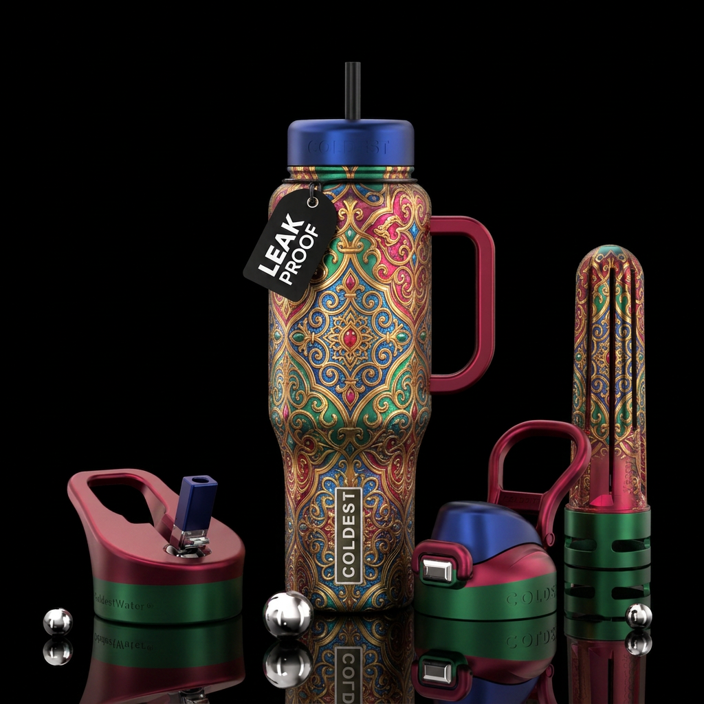 Radiant Grace water bottle design