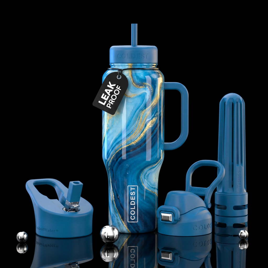 Heavenly Bliss water bottle design
