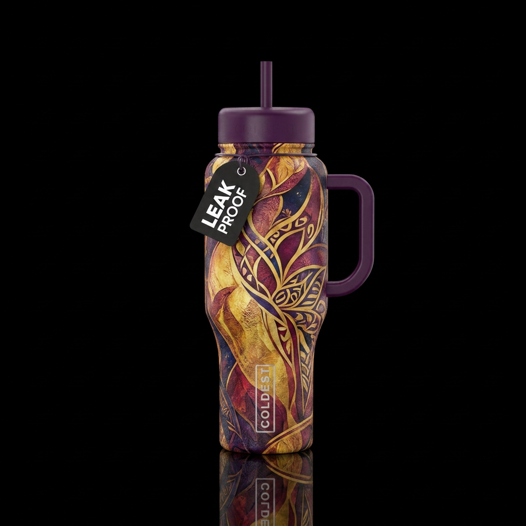 Stolen Moments water bottle design