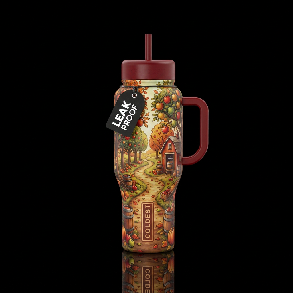 Cider Lane water bottle design