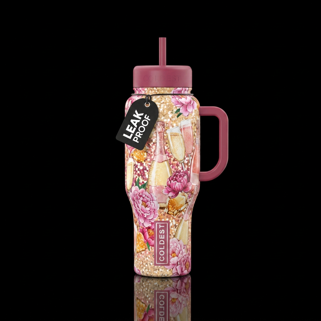 A Thousand Wishes water bottle design