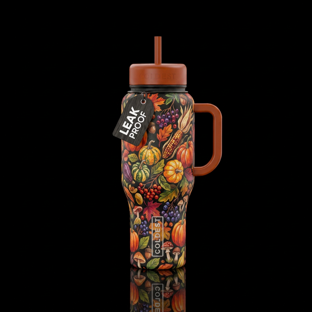 Harvest Gathering water bottle design