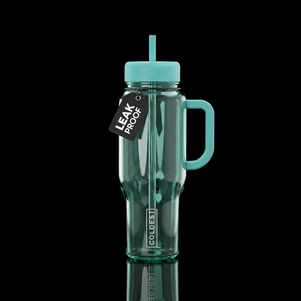 Aqua Glass water bottle design