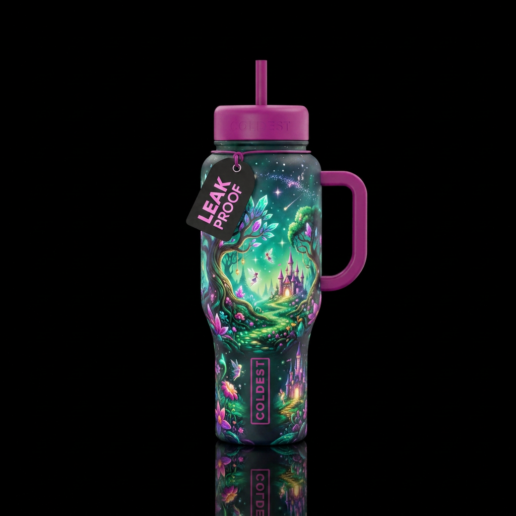 Fairytopia water bottle design