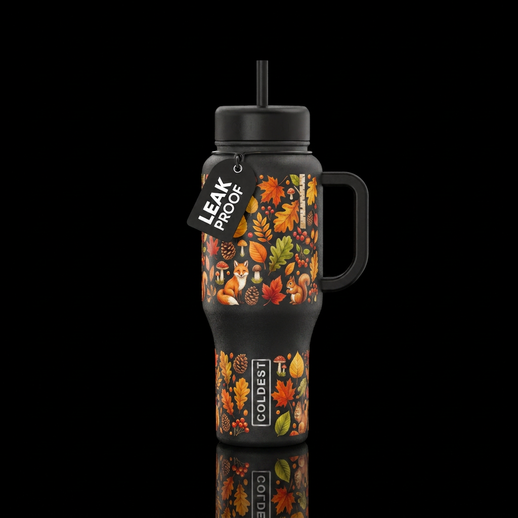 Autumn Dream water bottle design