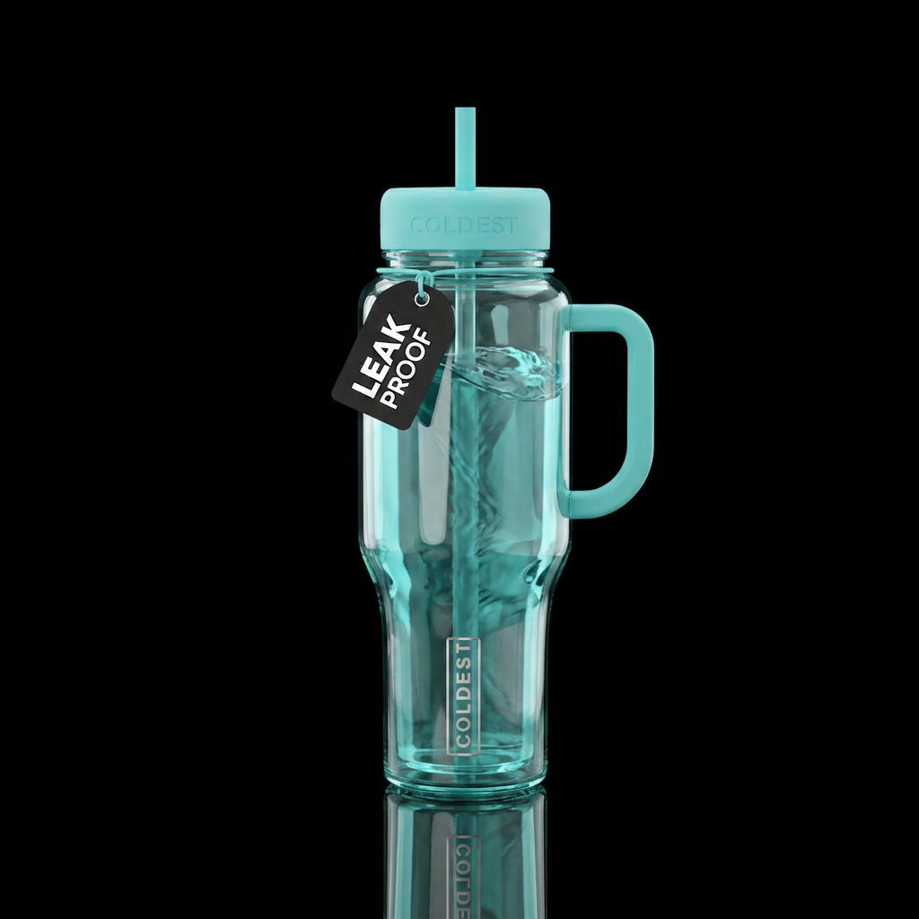 Aqua Glass water bottle design