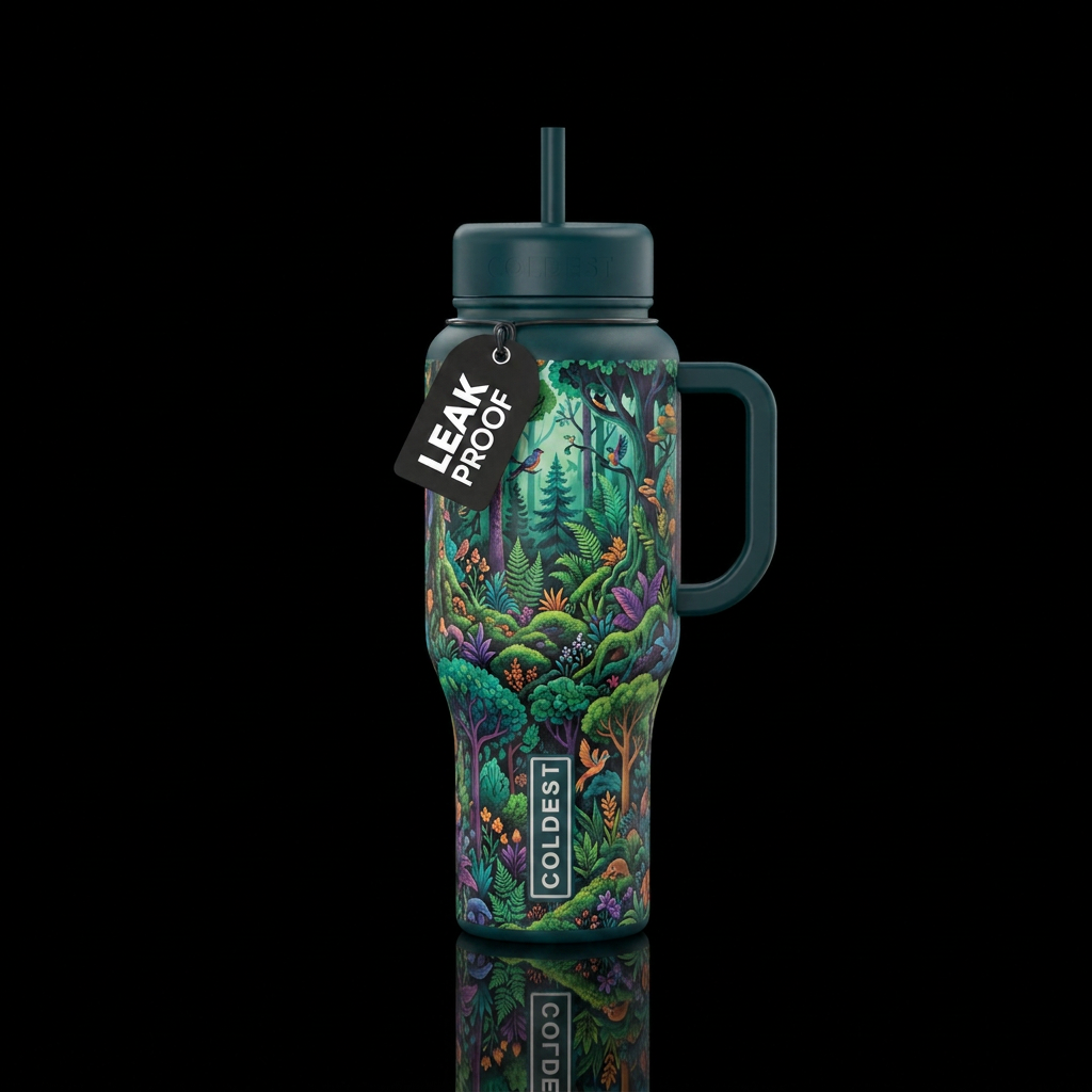 Forestonia water bottle design